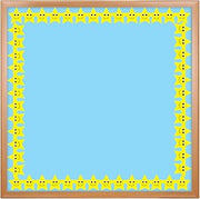 Hygloss Products Happy Yellow Stars Die-Cut Bulletin Board Border – Classroom Decoration – 3 x 36 Inch, 12 Pack (33653)