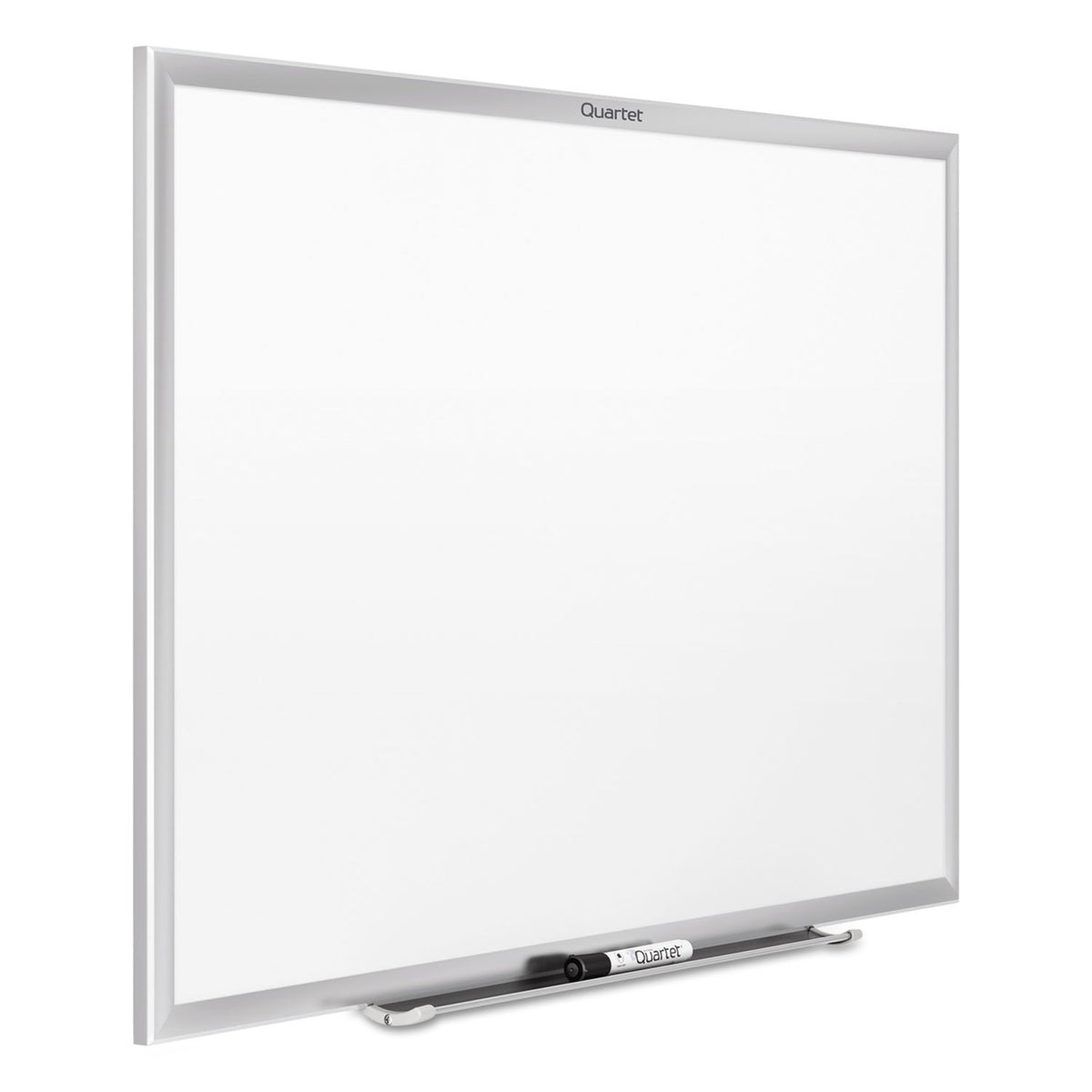 Quartet Silver / 48"W x 36"H / Nano-Clean Magnetic Dry Erase Boards