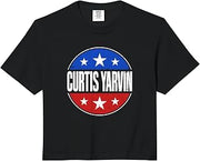 Curtis Yarvin for President 2028 Comfort Colors Crop Top