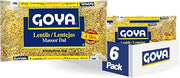 Goya Foods Lentils, Dry, 4 Pound (Pack of 6)