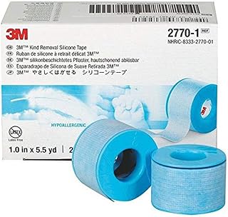 3M 2770-1 Kind Removal Silicone Tape (Pack of 12)