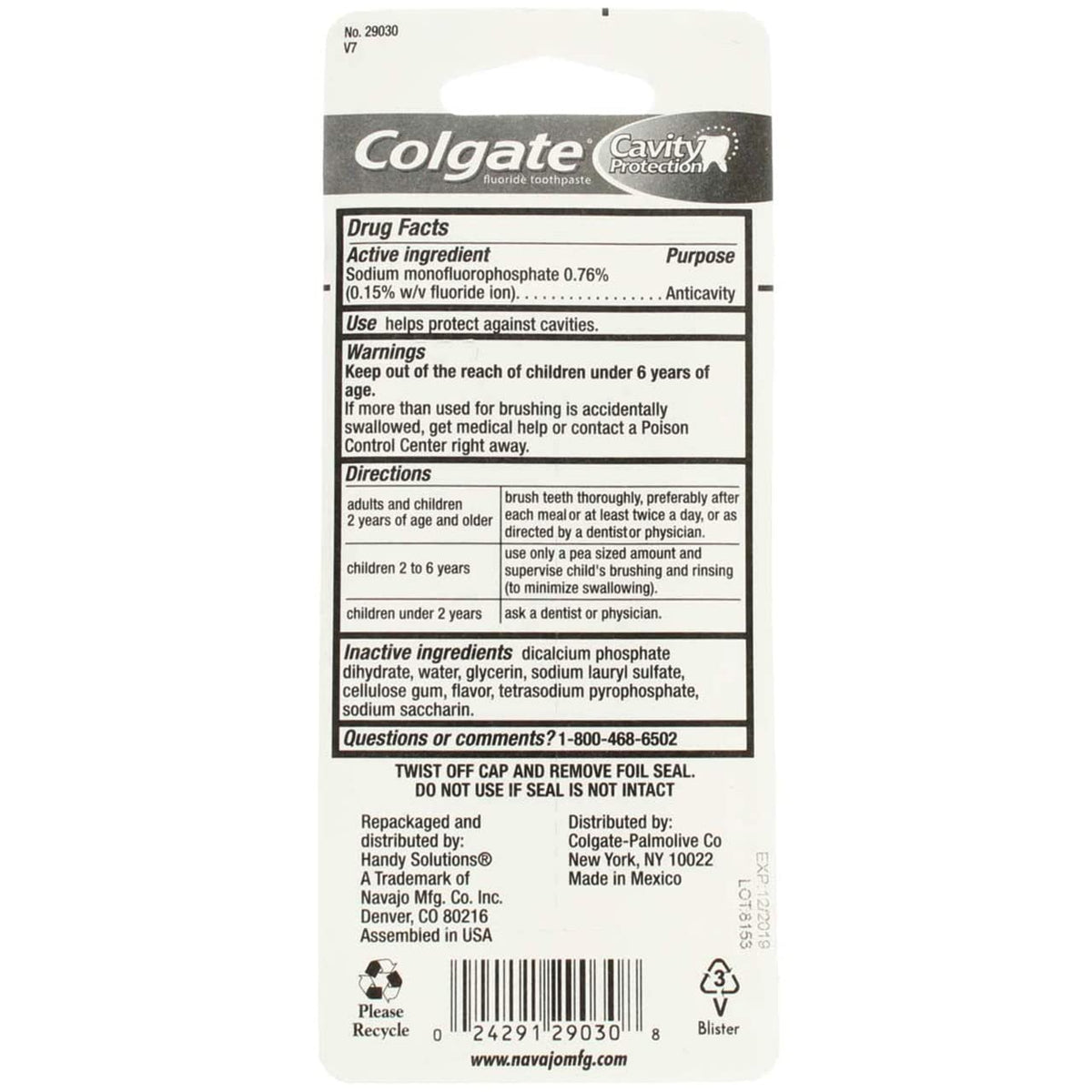 Colgate 1 Fl Oz (Pack of 1) / 1 Toothpaste