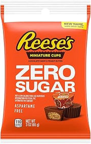 HERSHEY'S Sugar Free Reese's Peanut Butter Cups Miniatures Original