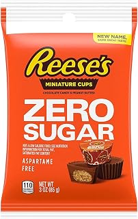HERSHEY'S Sugar Free Reese's Peanut Butter Cups Miniatures Original