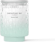 Chesapeake Bay Candle Chesapeake Bay, 8oz Marine Drift Scented Candle, Mood Evoking Fragrance, Textured Sea Glass-Inspired Jar, Premium Soy Blend Wax with Essential Oils, Coastal Fragrance for Home Décor or Gifting