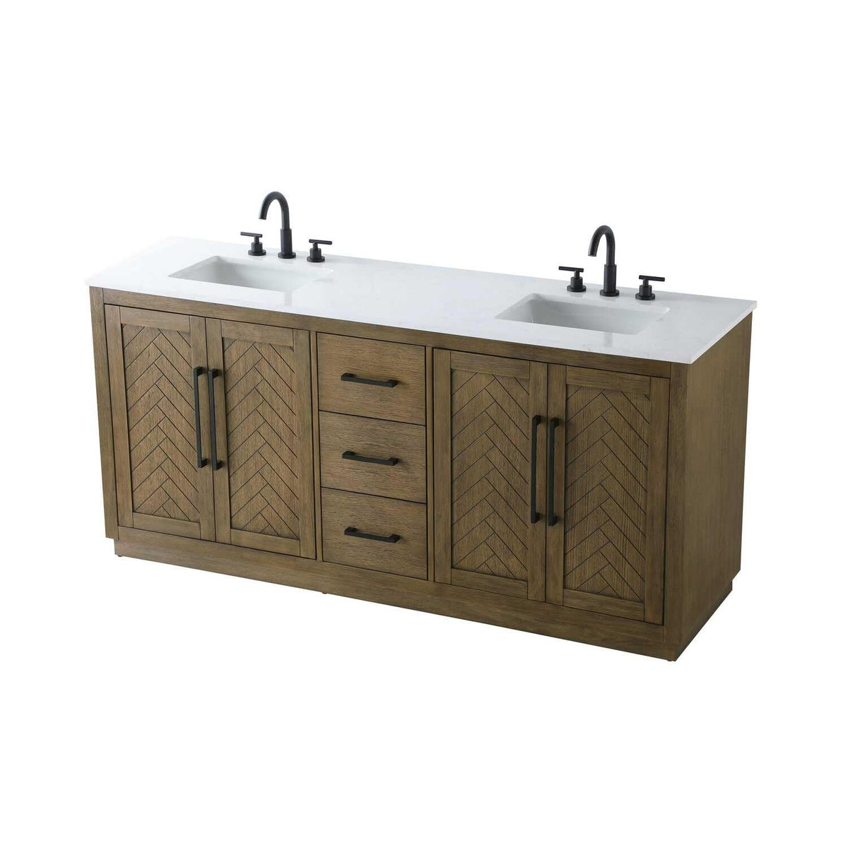 Chase Bathroom Vanity Hazel Oak by Lighting Design – Wood, Hazel Oak, Model VF29072DHO