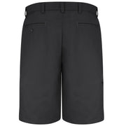 Men's Cell Phone Pocket Shorts by Red Kap – 36W x 12L, Polyester, Black, Model PT4CBK 36 12