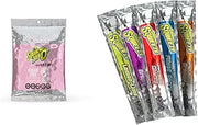 Zero Qwik Stik Sugar Free Electrolyte Powder Packets (Pack of 50) and Sqwincher Sqweeze Electrolyte Freezer Pops Variety Pack (50 Total)