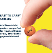 Ibuprofen, 200mg (50 Packets of 2 Coated Tablets) 50 ea (Pack of 3) by Advil – Pack of 3
