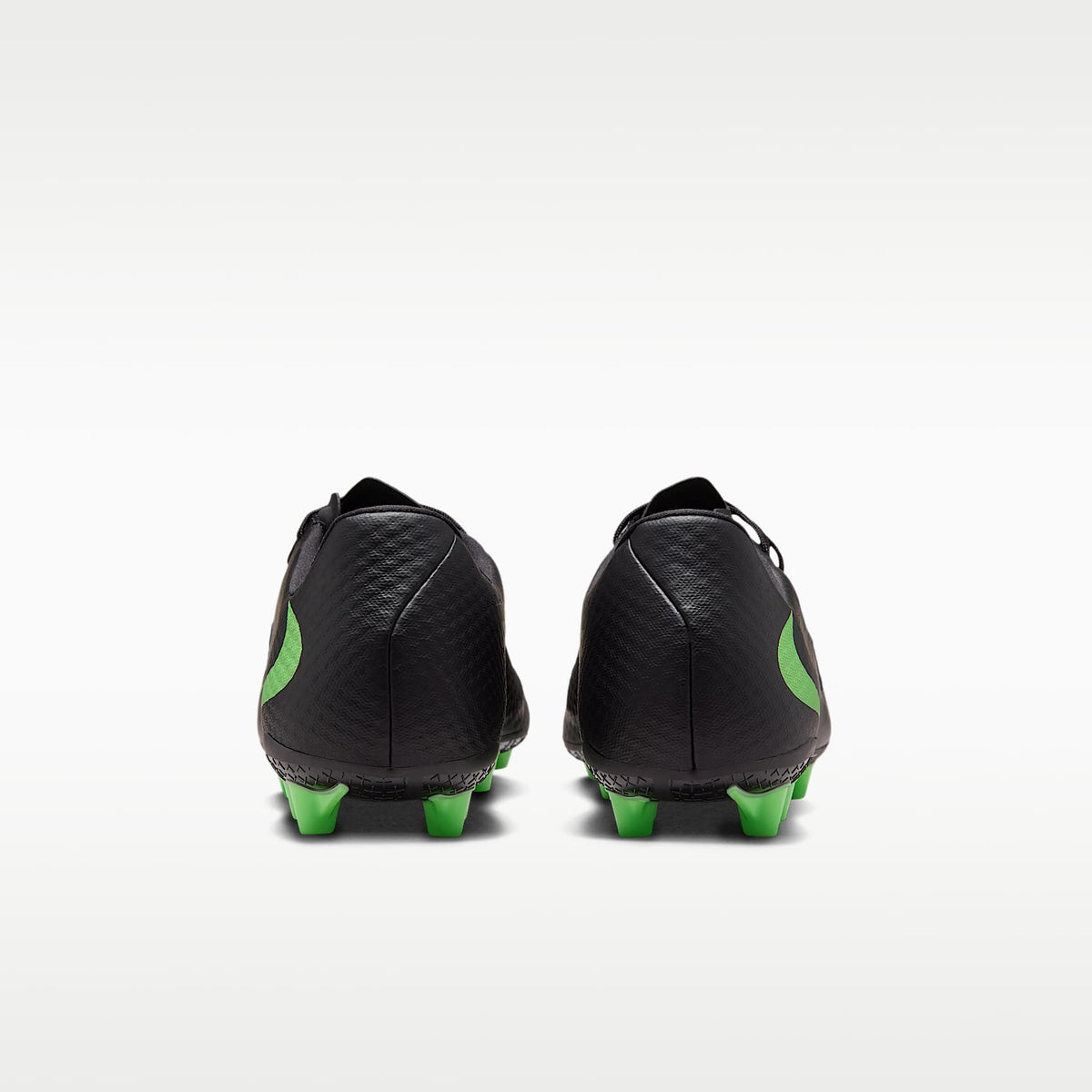 Phantom 6 Low Academy Artificial-Grass Soccer Cleats (Black/Black/Illusion Green) Size by Nike – Black/Black/Illusion Green, Model HQ2322