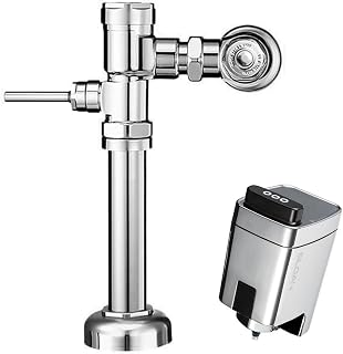 GEM-2 111 Water Closet Flushometer, 3070004 & Sloan EBV-500-A Retrofit, 3325500 Bundle - Fixed Volume Piston, 1.6 GPF Flush Valve, Exposed Side Mount Sensor, 72 Hour Sentinel Flush
