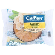 Chef Pierre Individually Wrapped Whole Grain Banana Muffin by Sara Lee – 1 Muffin (57g) (57g), Pack of 48