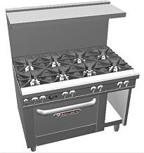Southbend 4483AC 48" Ultimate Restaurant Gas Range w/ 8 Star-Saute Burners, (1) Convection Oven & (1) Cabinet Base