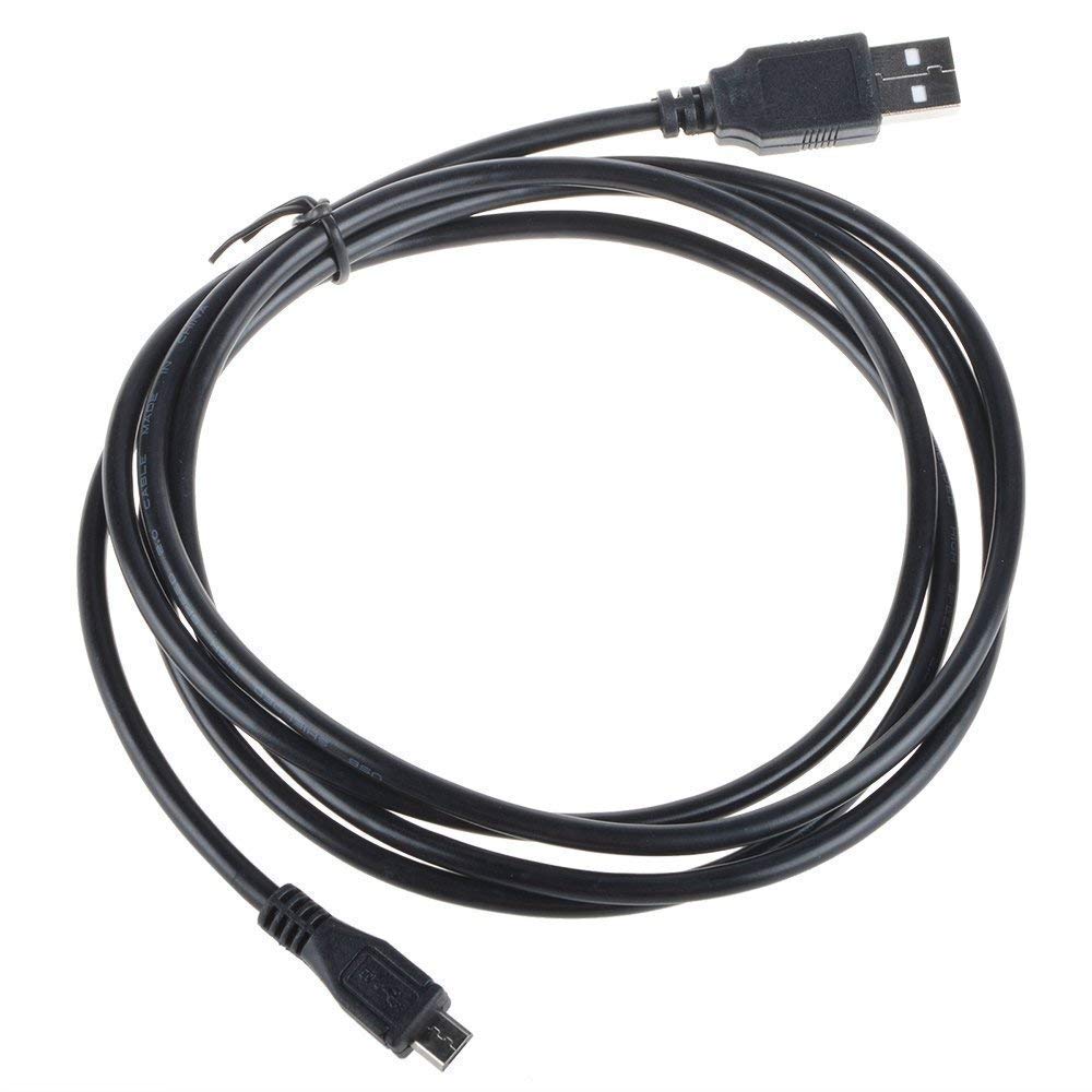 USB Data/Sync Cable Cord Lead for Vulcan Electronics Model No. VNB14002IE Venture II 2 14 Slim Laptop Notebook PC VNB140021E by BestCH – Polycarbonate, Black