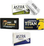 The Goodfellas' Smile Titan/Premium Astra Cuchillas de afeitar, 25 unidades