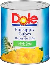 Dole Pineapple Cubes In Light Syrup, 106 Ounce -- 6 per case.