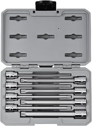 TEKTON Triple Square Bit Socket Set with Case, 8-Piece | SHB91318