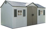 LIFETIME Storage Shed, Side Entry with Windows, 15' X 8'