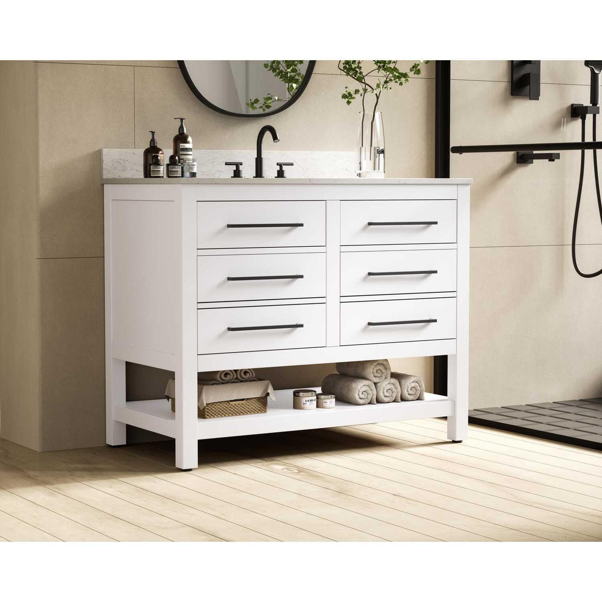 Bathroom Vanity White by karson – White