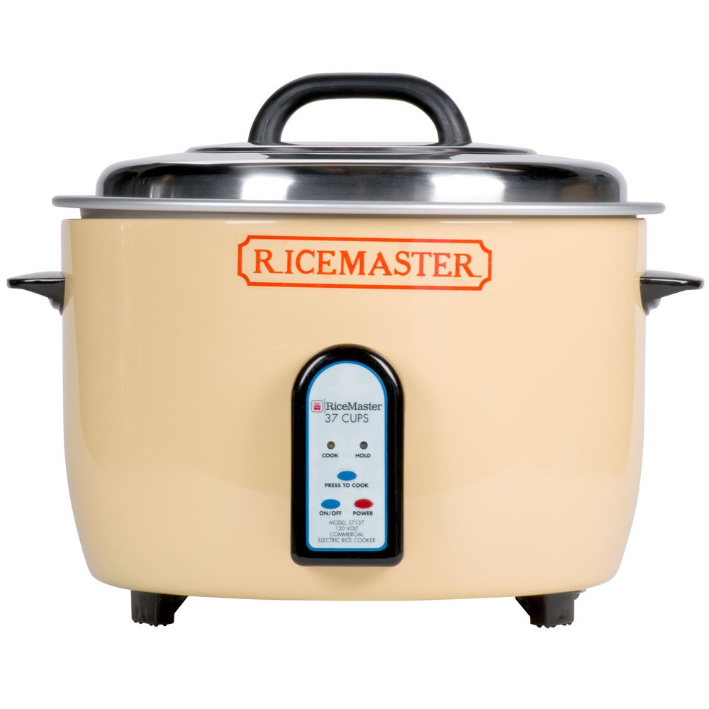 37 Cup RiceMaster Electronic Rice Cooker by Town Food Service – 37.0 cups, Stainless Steel, Multi-color, Model 57137
