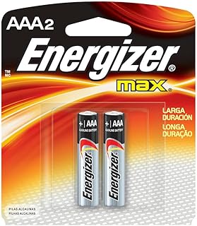Energizer MAX Alkaline Batteries AAA 2 Each