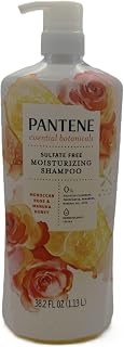 Pantene Essential Botanicals Moroccan Rose & Manuka Honey Shampoo, 38.2 Fl Oz