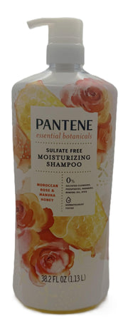 Essential Moroccan Rose & Manuka Honey Shampoo by Pantene – 38 Fl Oz (Pack of 1), White, Model 1903627