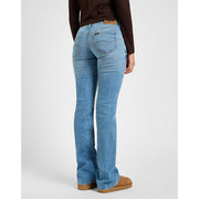 Women's Midrise Bootcut Jeans by Lee – Cotton Spandex Polyester, Rising Sign, Model 112355540