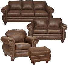 American Furniture Classics Sedona 4-piece Sleeper Sofa Set in Brown