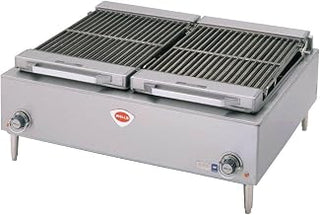 Wells B-50 Charbroiler countertop electric cast iron grate 36"W