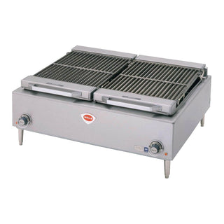 Wells Charbroiler countertop electric cast iron grate 36"W by WELLS VEHICLE ELECTRONICS – 36 inches, stainless steel, Model B-50
