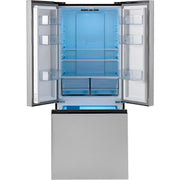 Refrigerator & Freezer Combo by Global Industrial – 16.0 cubic_feet, Stainless Steel, Model BCD-455WTE