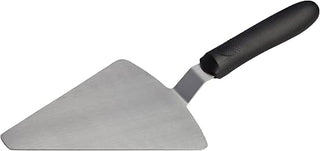 Winco 6 7/8" x 5 7/8" Black Pizza Server