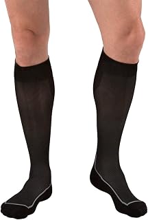 JOBST Sport 20-30 mmHg Knee High Closed Toe Compression Socks – Athletic Graduated Support for Men & Women, Firm Cushion for Running, Workout & Recovery