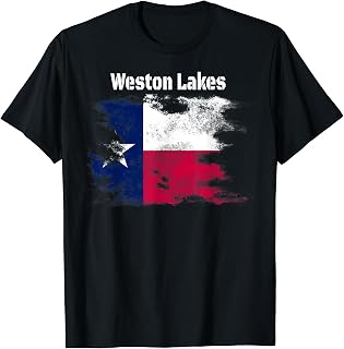 Weston Lakes Texas Classic Design Graphic Novelty T-Shirt