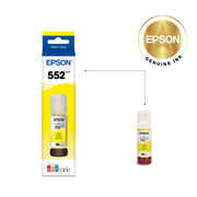 552 EcoTank Ink Ultra-high Capacity Bottle Yellow () Works with ET by Epson – Standard, Yellow, Model T552420-S