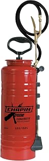 CHAPIN 19054 3.5-Gallon Extreme Tri-Poxy Professional Industrial Concrete Open Head Tank Sprayer Red