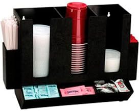 DISPENSE-RITE HLCO-3BT HLCO-3BT 8 Section Condiment Organizer - 17" Wx7-1/2 Dx11-3/4 H