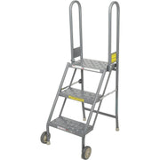 Tri Arc 3-Step / Blue / Industrial Step Ladders
