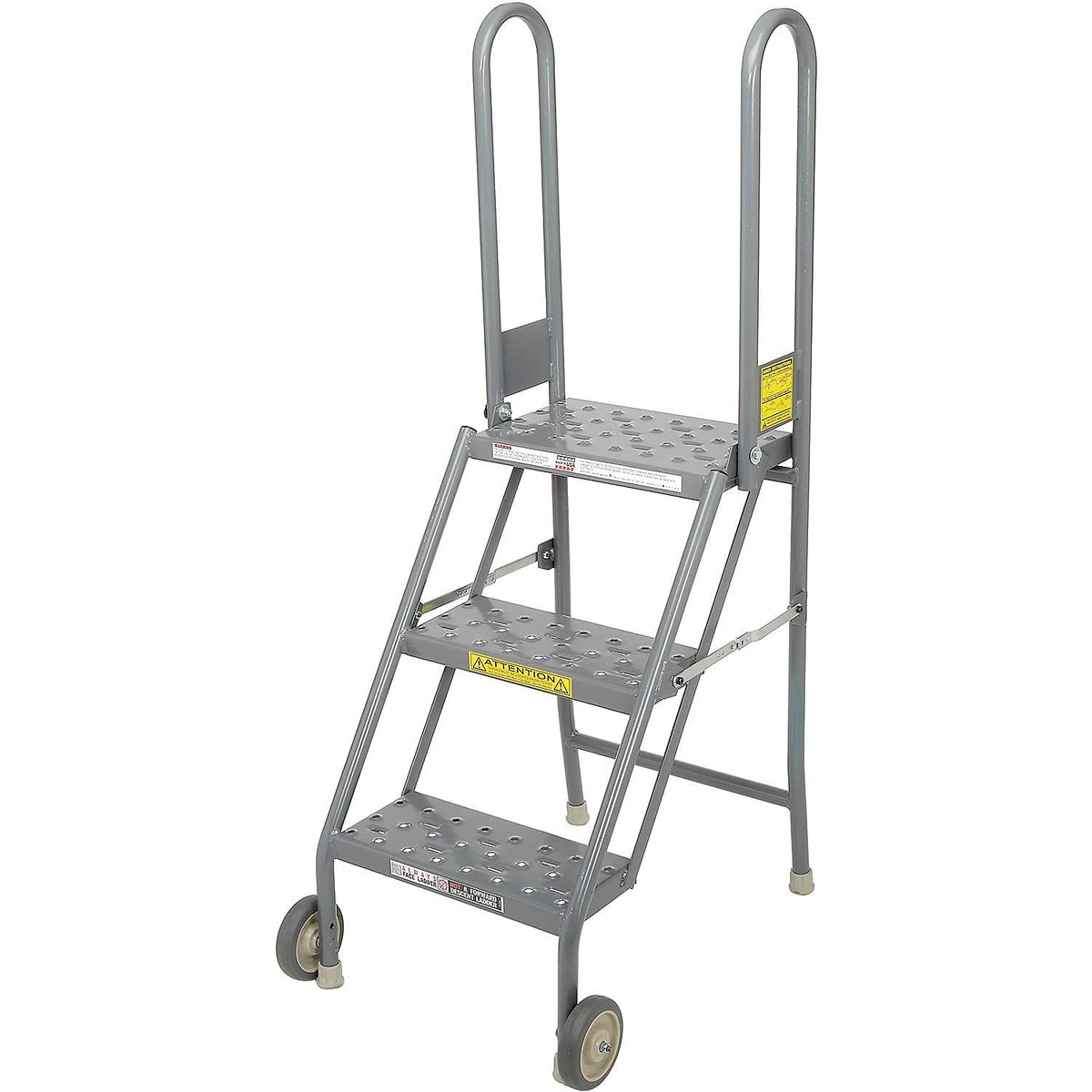 Tri Arc 3-Step / Blue / Industrial Step Ladders