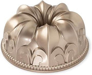 Nordic Ware Fleur De Lis Bundt, 10 Cup, Graphite
