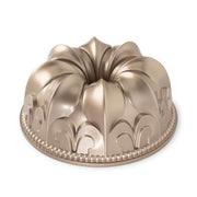 Fleur De Lis Bundt by Nordic Ware – 10 Cup, 10.0 cups, Aluminum, Graphite, Model 53249AMZ