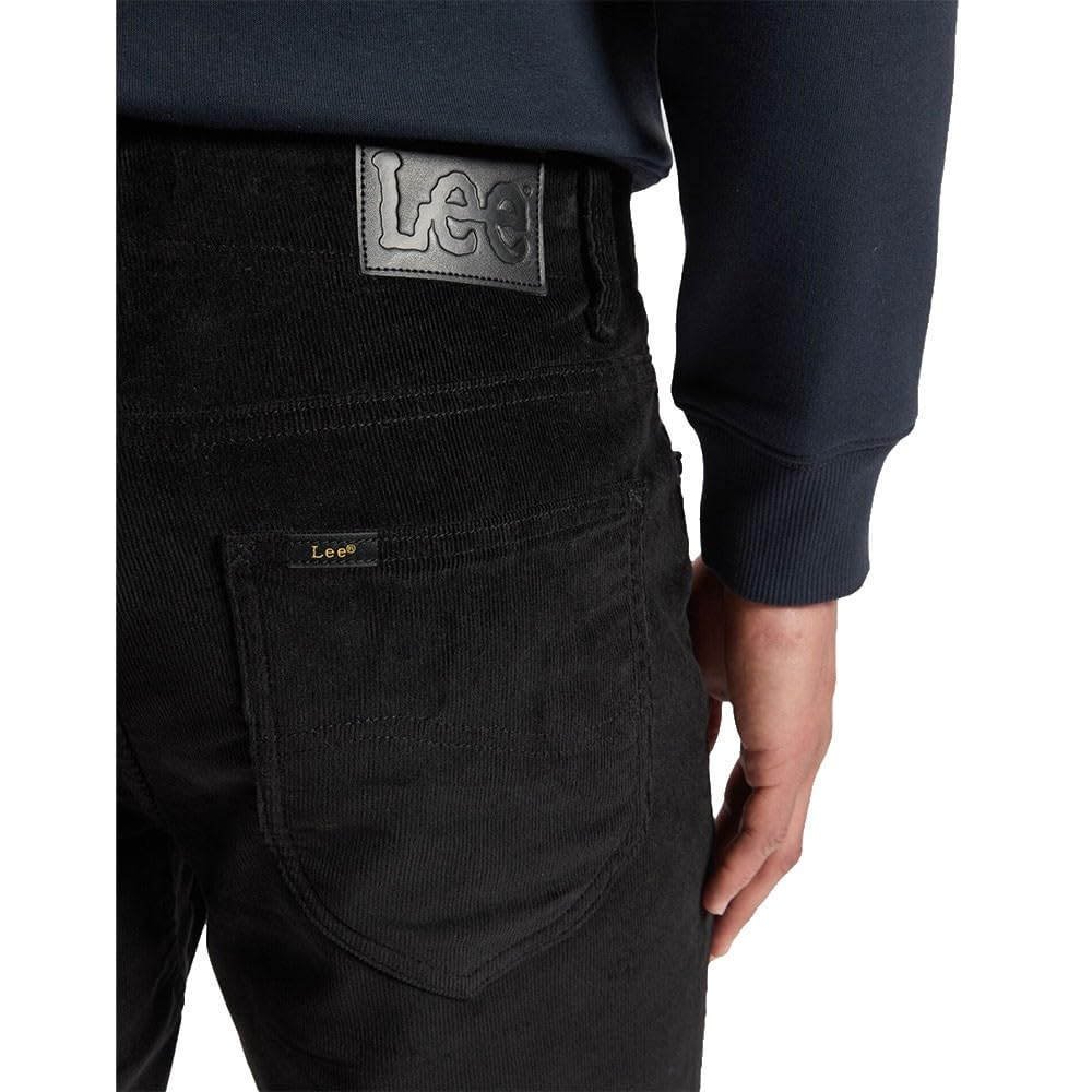 MVP Men's Slim Fit Jeans by Lee – Black, Model L72A