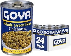 Goya Foods Whole Green Peas, 15.5 Ounce (Pack of 24)