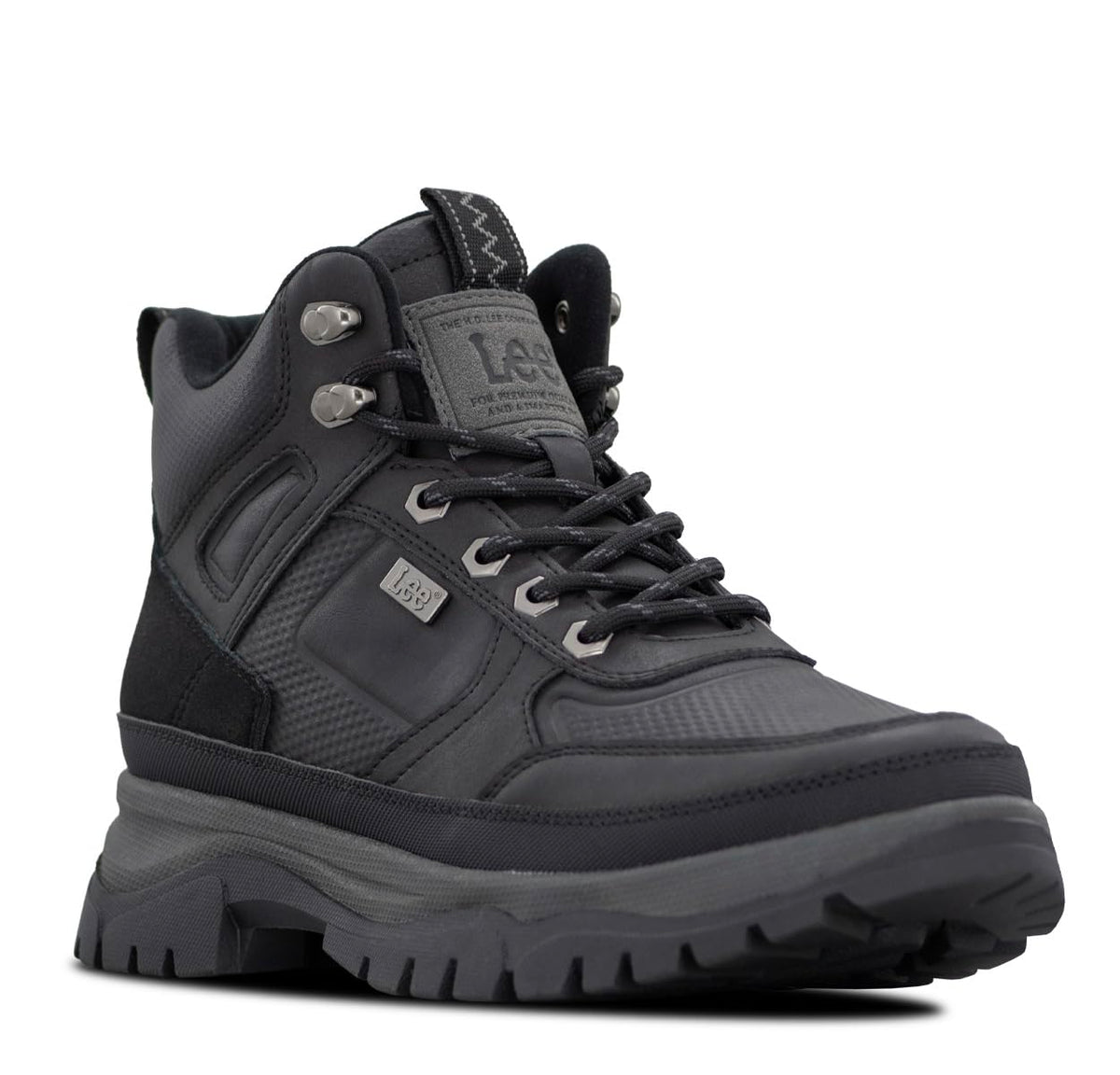 Men's Ryder Rugged Chukka Boot by Lee – 9, Black, Model M000250-001