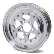 Wheel, Alumastar, 15 x 4 in, 1.750 in Backspace, 5 x 4.50 in Bolt Pattern, Aluminum, Polished, Each by Weld Racing – Stock, Aluminum, Silver, Model 88-504202