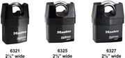 Master Lock 10 Pack / 1 Keyed Padlocks