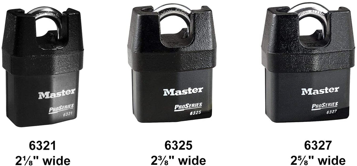 Master Lock 10 Pack / 1 Keyed Padlocks
