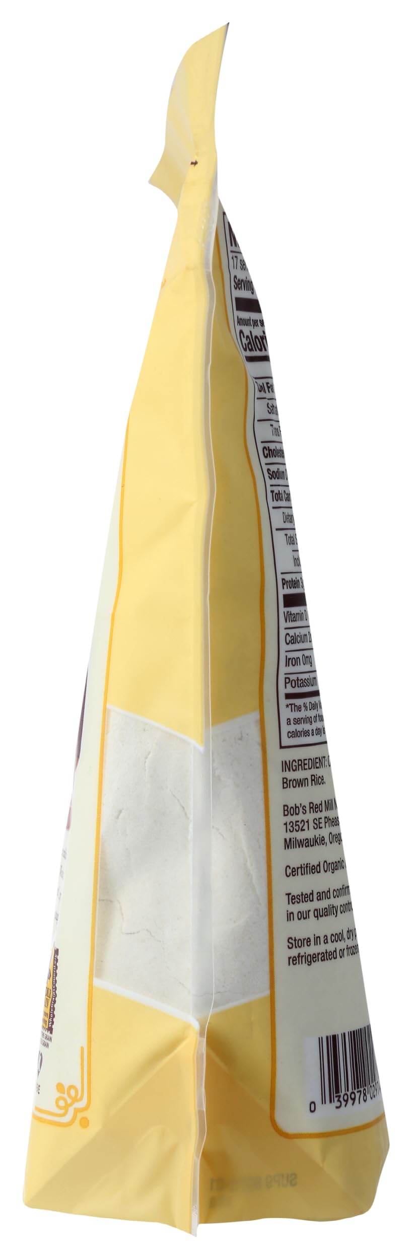 Bob's Red Mill 1.5 Pound (Pack of 1) / Off White Finely Granulated Flour With Brown Specs Throughout. / VO Rice Flour