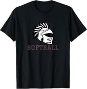 Curtis High School Warriors Softball T-Shirt